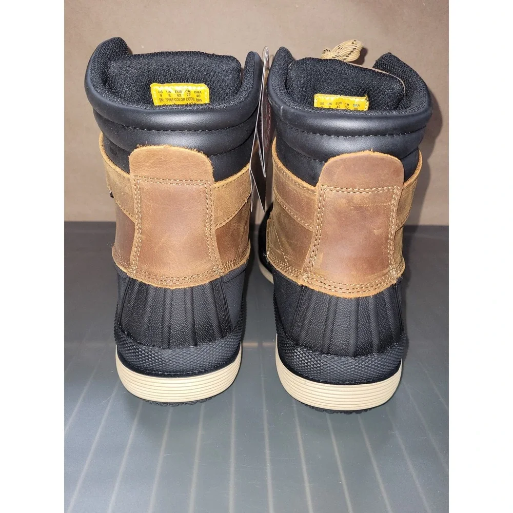 Skechers Men's Robards Waterproof Boots MISSING‎ LEFT LACE 77065 Brown Sz 9